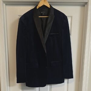 INC International Concepts Midnight Blue Blazer